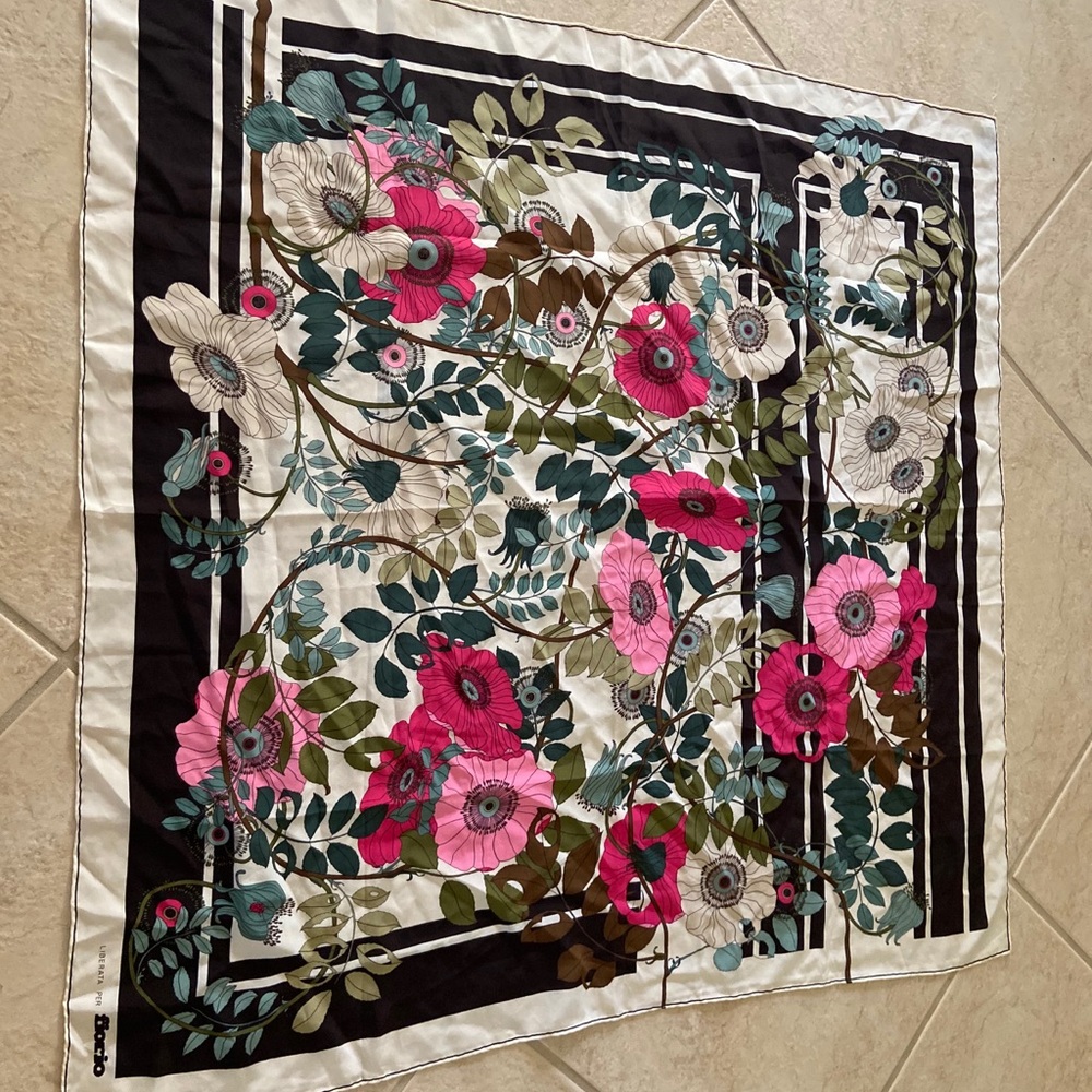 Fiorio Vintage Silk Scarf